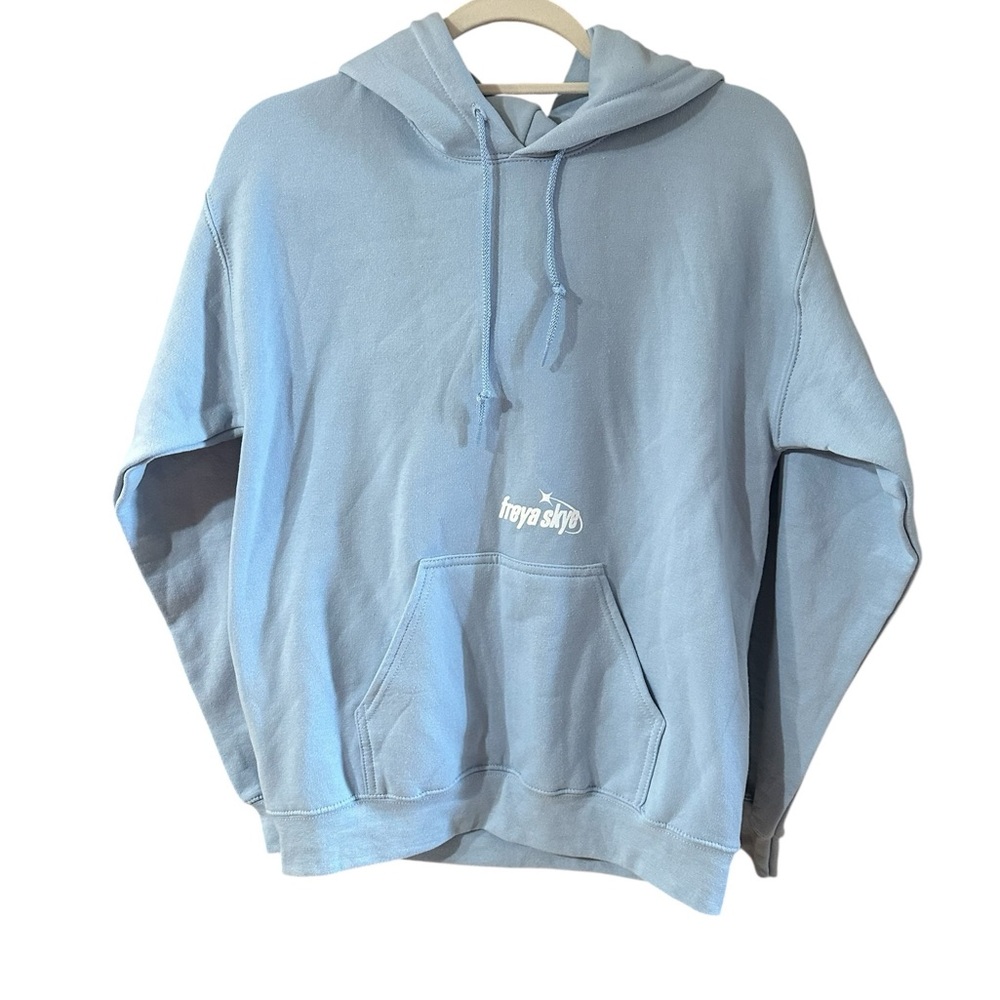 Freya Skye Light Blue Long Sleeve Sweatshirt Hoodie